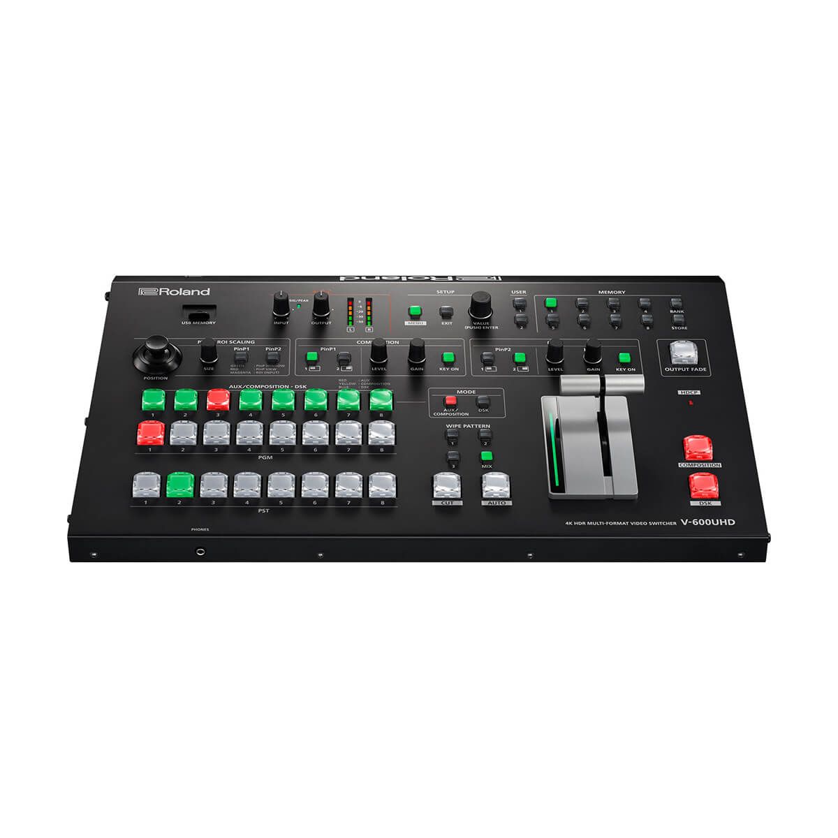 【Roland】V-600UHD 4K HDR Multi-format Video Switcher