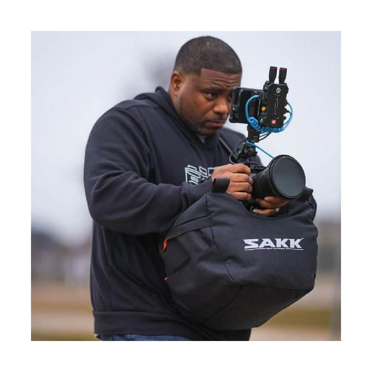 【Sakk】Camera Saddle water resistant canvas super light