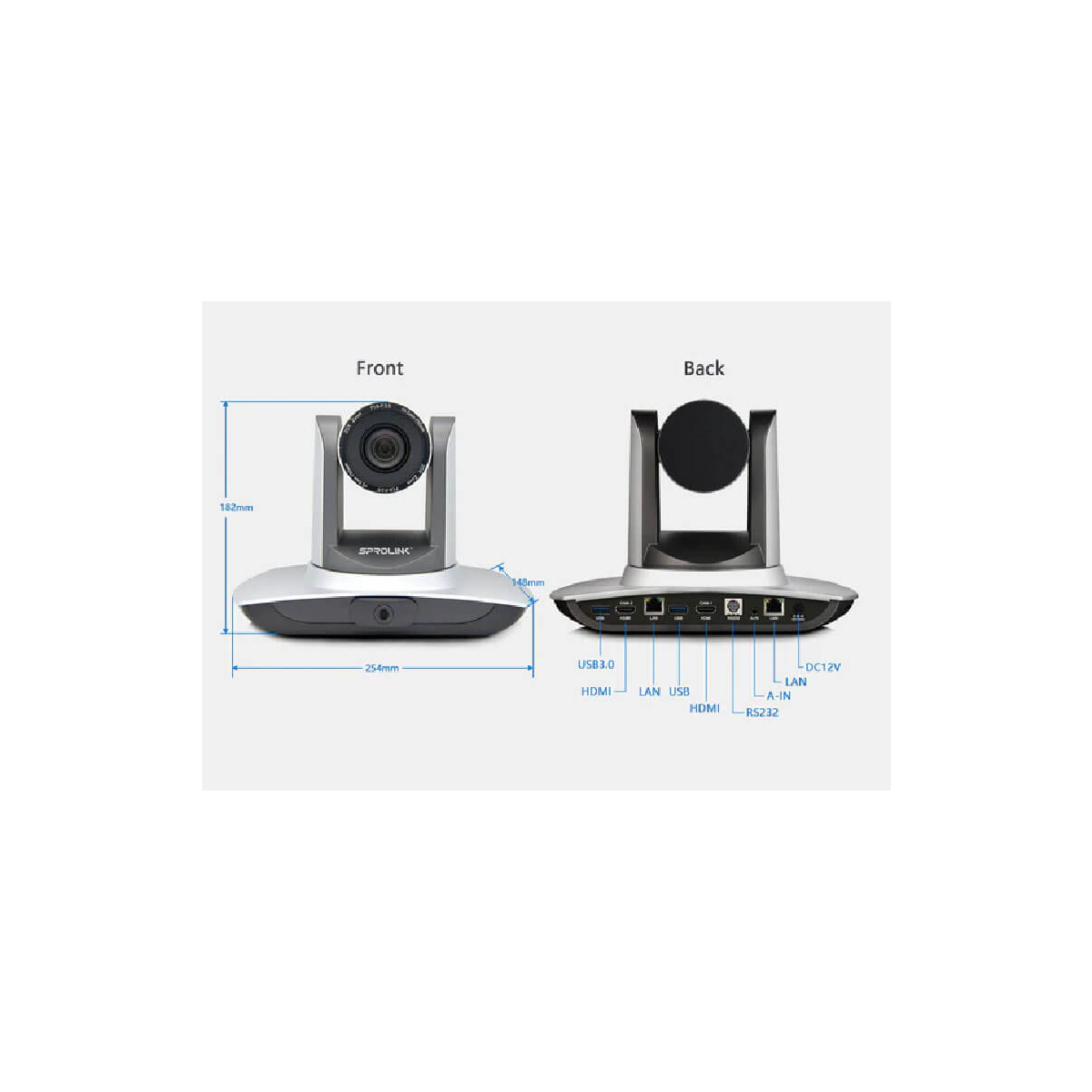 【Sprolink】SC-PAI-20X AI Tracking 20X HD PTZ Camera