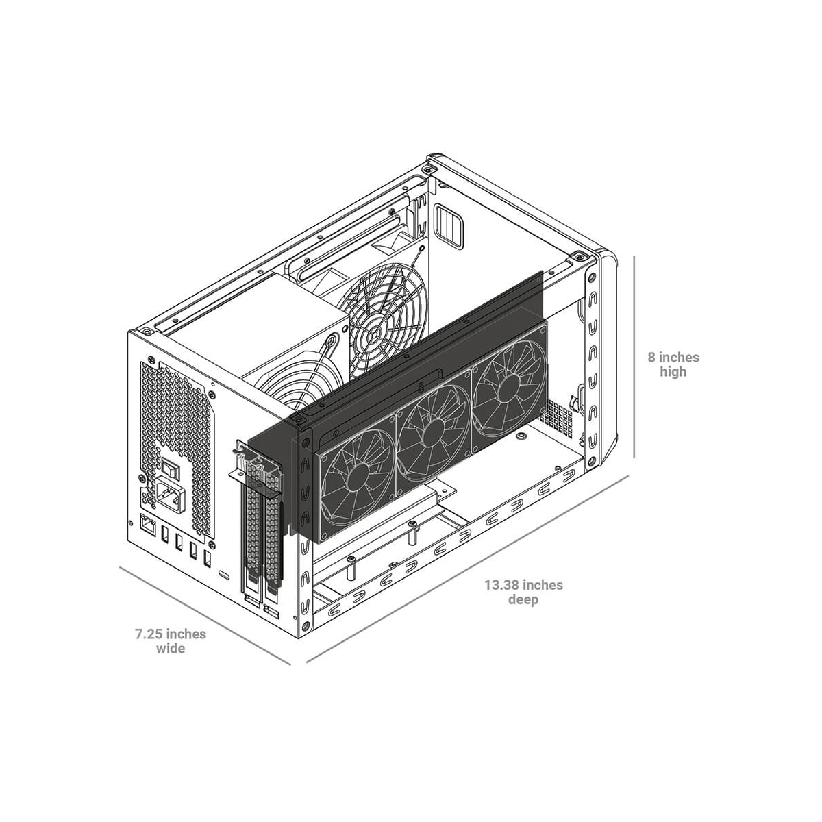 【Sonnet Technologies】eGPU Breakaway Box 750ex