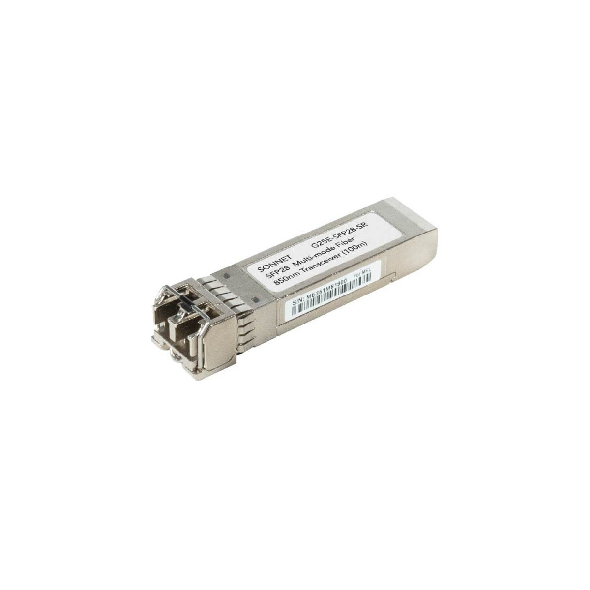 【Sonnet Technologies】SFP28 10/25Gb Short Range Tranceiver