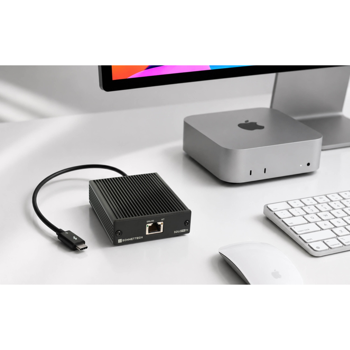 【Sonnet Technologies】Solo10G Thunderbolt 5 10Gb Ethernet Adapter