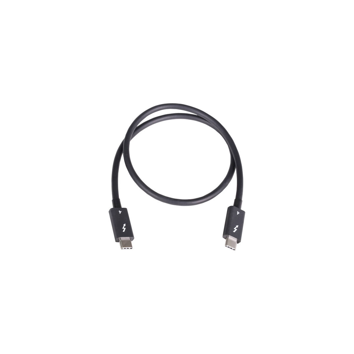 【Sonnet Technologies】Cable, Thunderbolt 4, 0.5m, 40Gb, Black, 100W