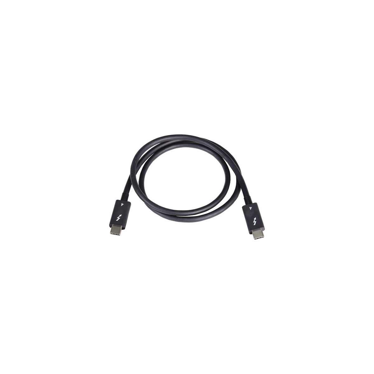 【Sonnet Technologies】Cable, Thunderbolt 4, 0.7m, 40Gb, Black, 100W