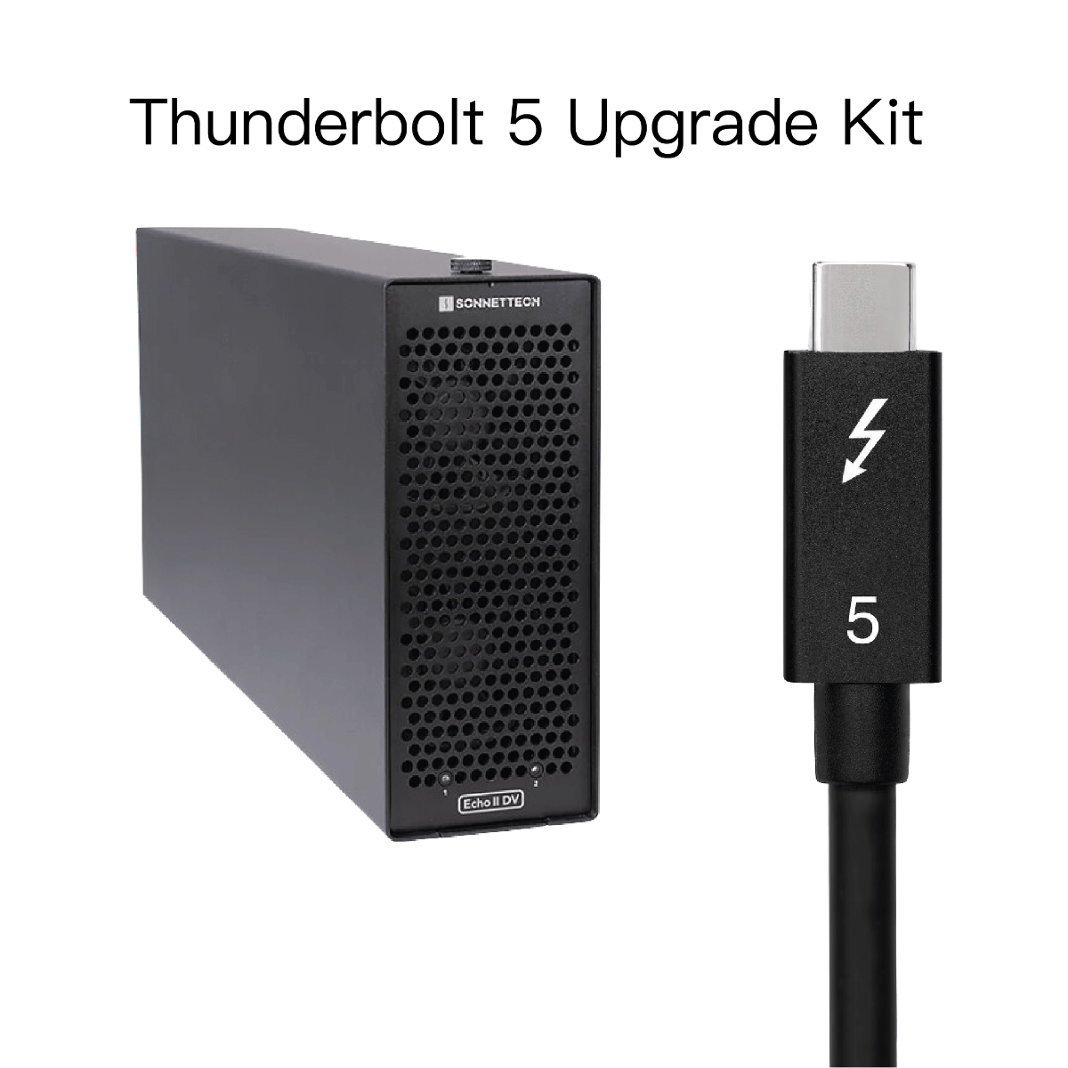【Sonnet Technologies】Thunderbolt 5 Upgrade Kit for One Side Echo IIDV Desktop or Rackmount