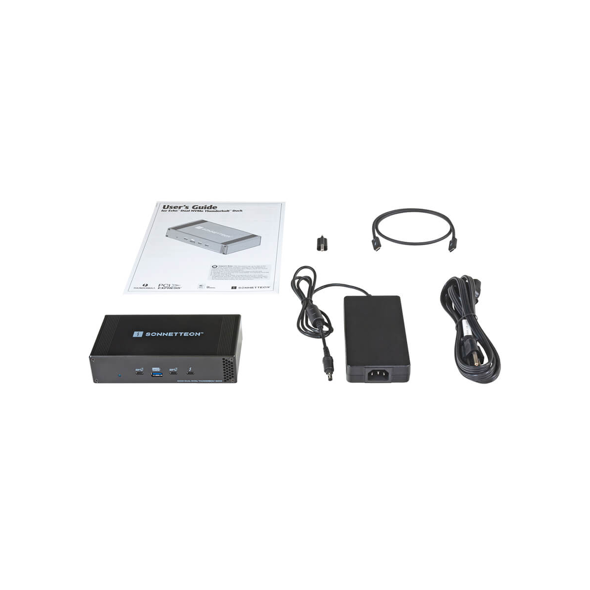 【Sonnet Technologies】Echo Dual NVMe Thunderbolt Dock