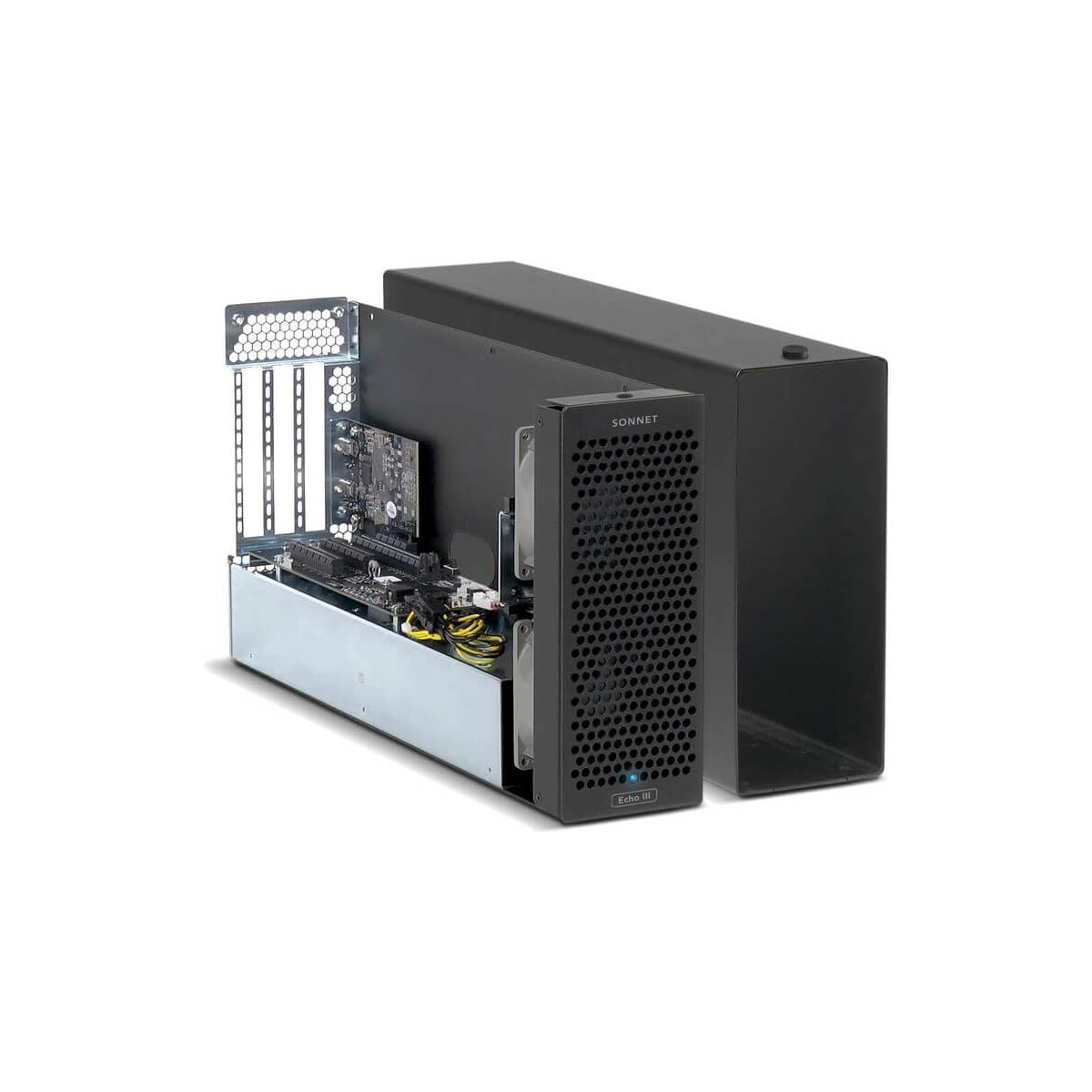【Sonnet Technologies】Echo III-Desktop Thunderbolt to 3-Slot PCIe Card Expansion System