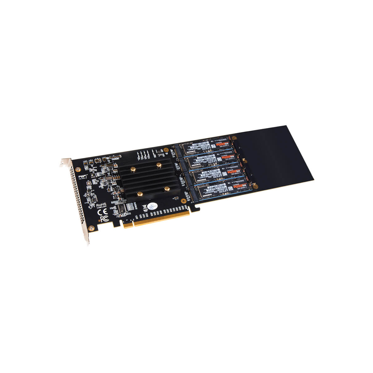 【Sonnet Technologies】M.2 4x4 Silent PCIe Card