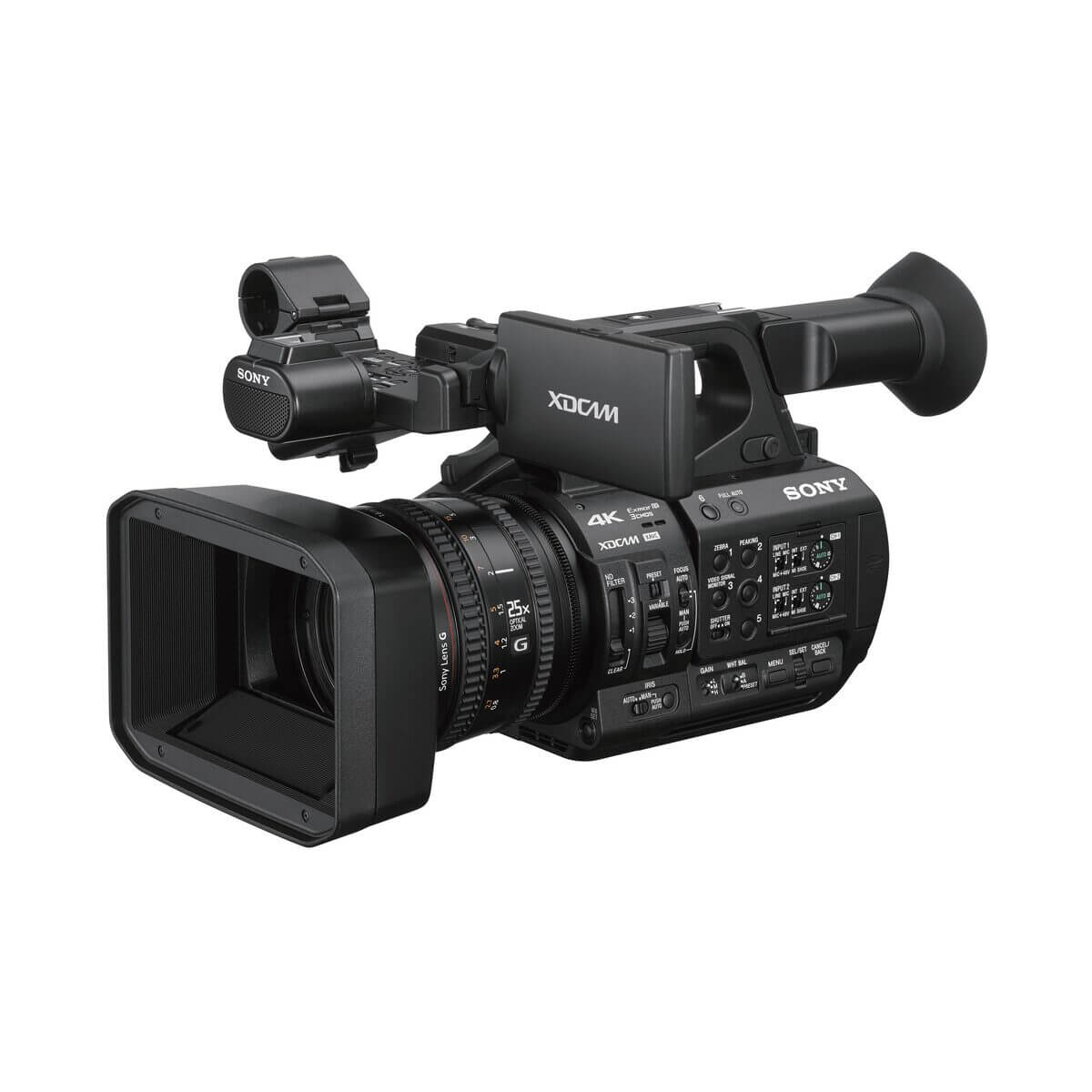 【Sony】PXW-Z190 4K Handheld Camcorder with 25x Zoom