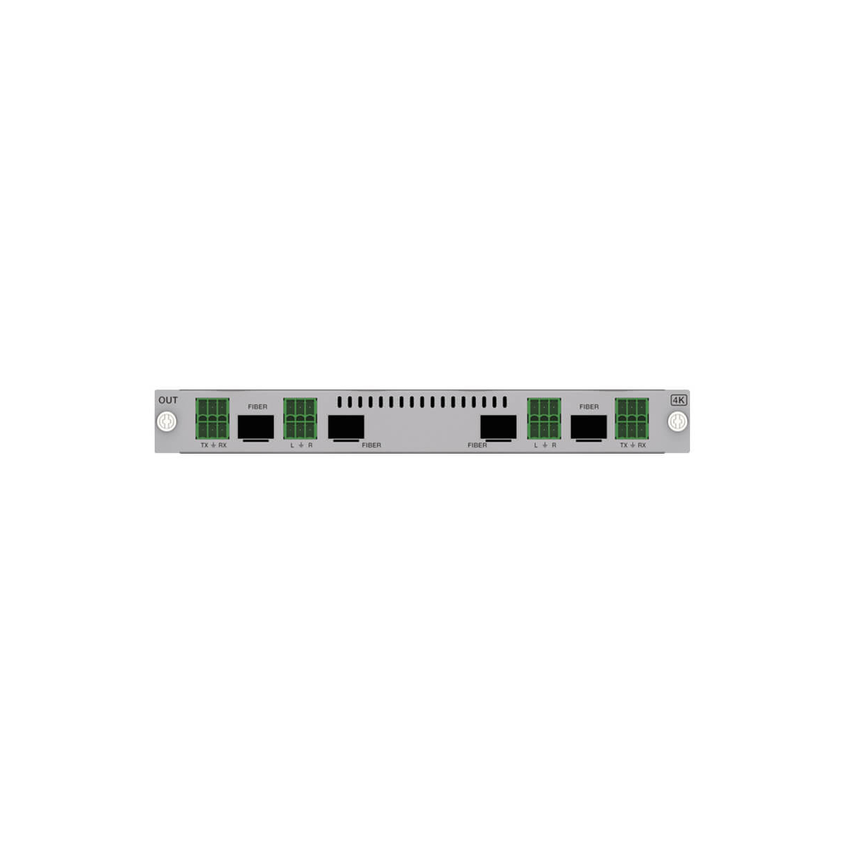 【Sprolink】Output Module for MX Series - 4-Port 4K Fiber