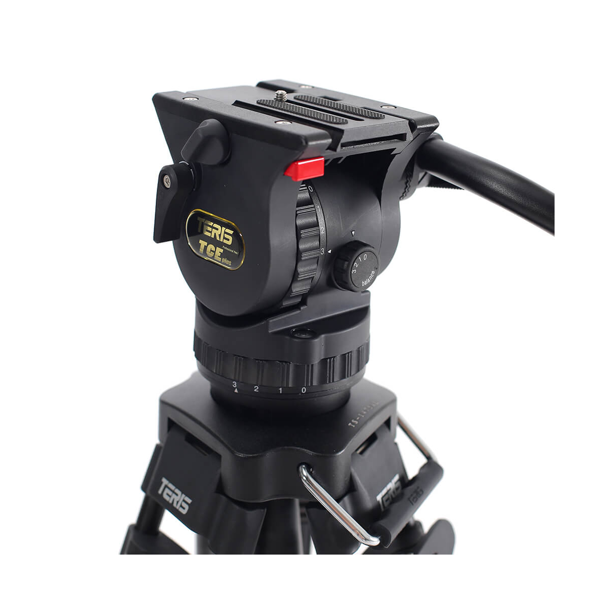 【Teris】TCE-AL PLUS Fluid Head & Tripod Kit
