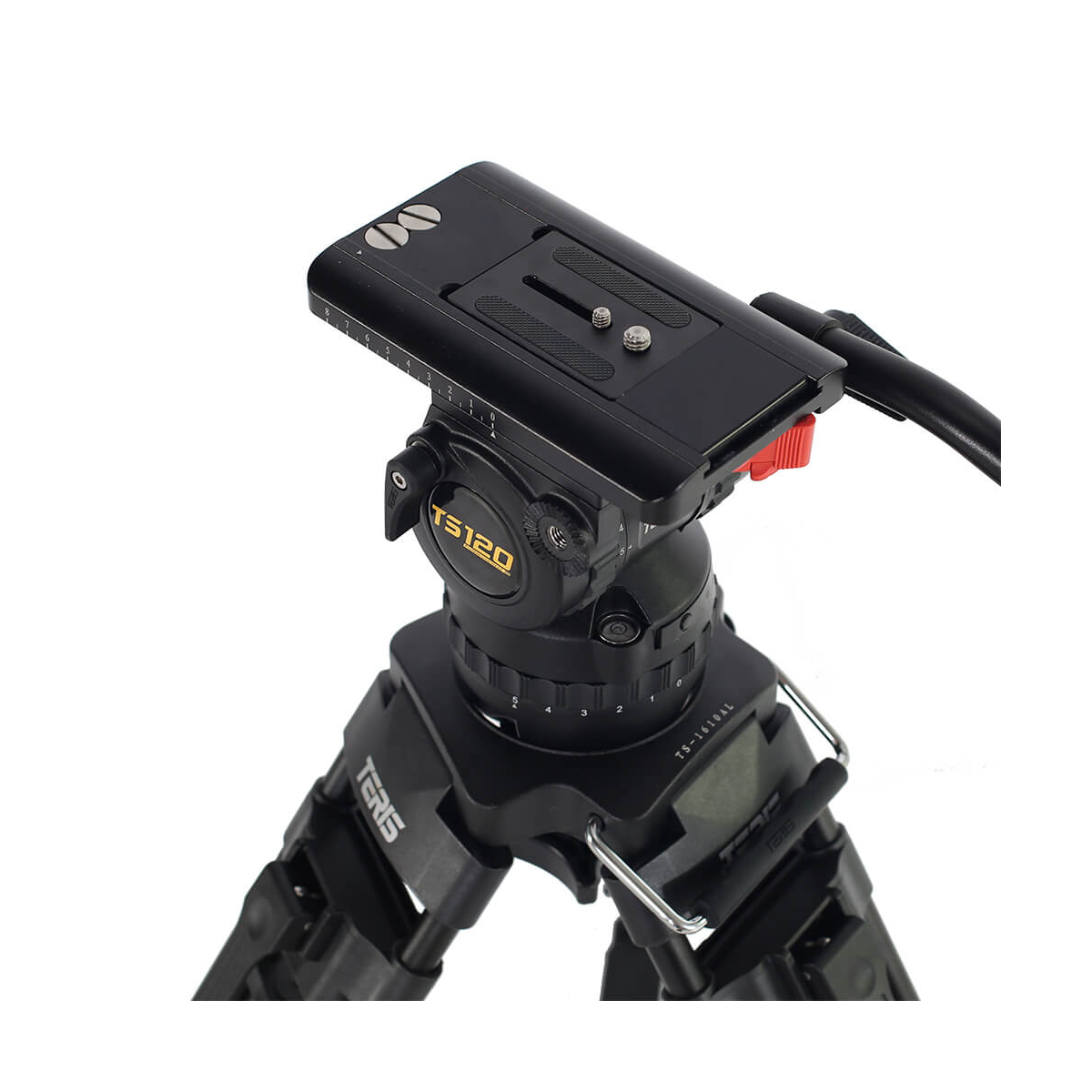 【Teris】TS120CF Fluid Head & Tripod Kit