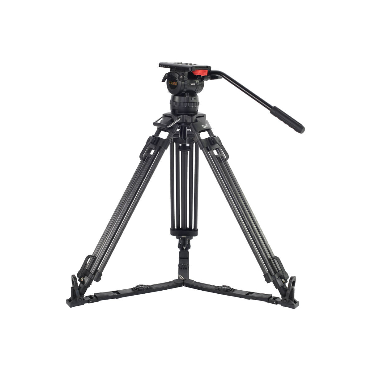 【Teris】TS120CF Fluid Head & Tripod Kit