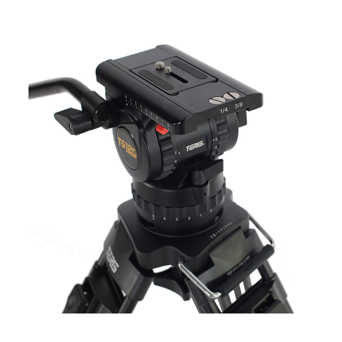 【Teris】TS120CF-Q Fluid Head & Tripod Kit