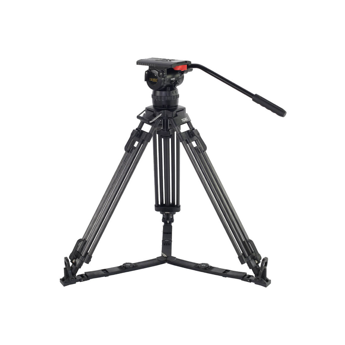 【Teris】TS150CF Fluid Head & Tripod Kit