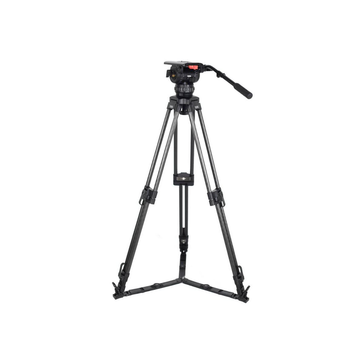 【Teris】TS300CF Fluid Head & Tripod Kit