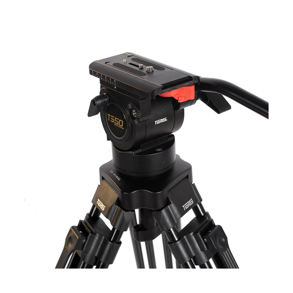 【Teris】TS50AL Fluid Head & Tripod Kit