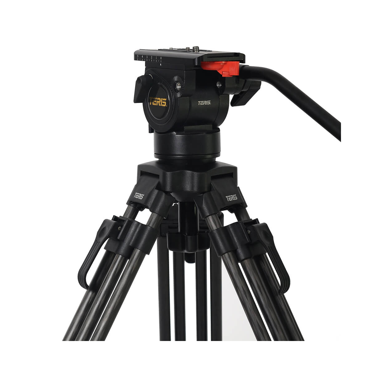 【Teris】TS50CF Fluid Head & Tripod Kit