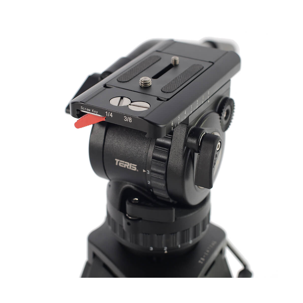 【Teris】TSN6AL PLUS Fluid Head & Tripod Kit