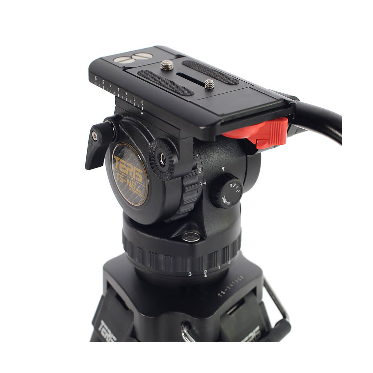【Teris】TSN6CF PLUS Fluid Head & Tripod Kit
