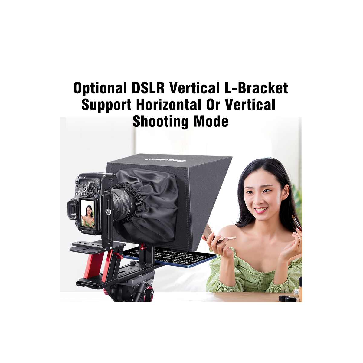 【Desview】TP150 Smartphone/tablet Portable Teleprompter