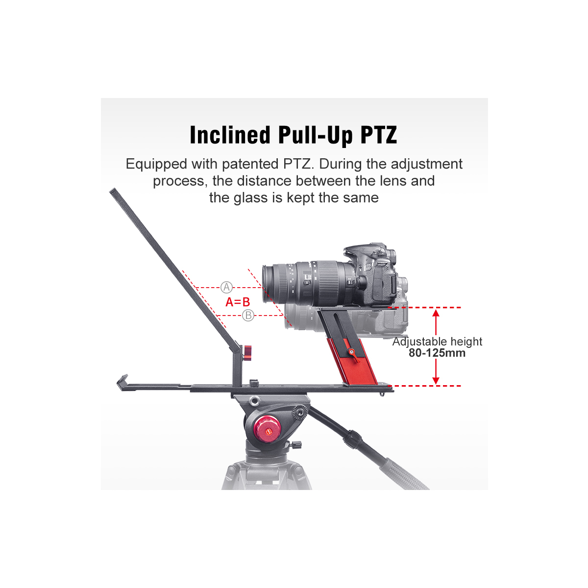 【Desview】TP150 Smartphone/tablet Portable Teleprompter