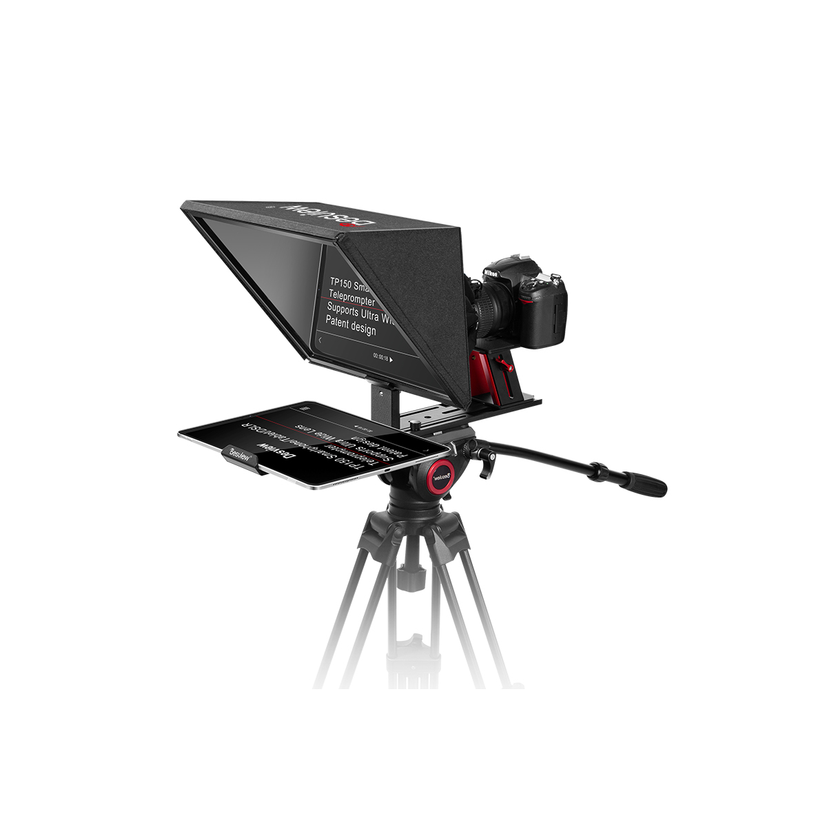 【Desview】TP150 Smartphone/tablet Portable Teleprompter
