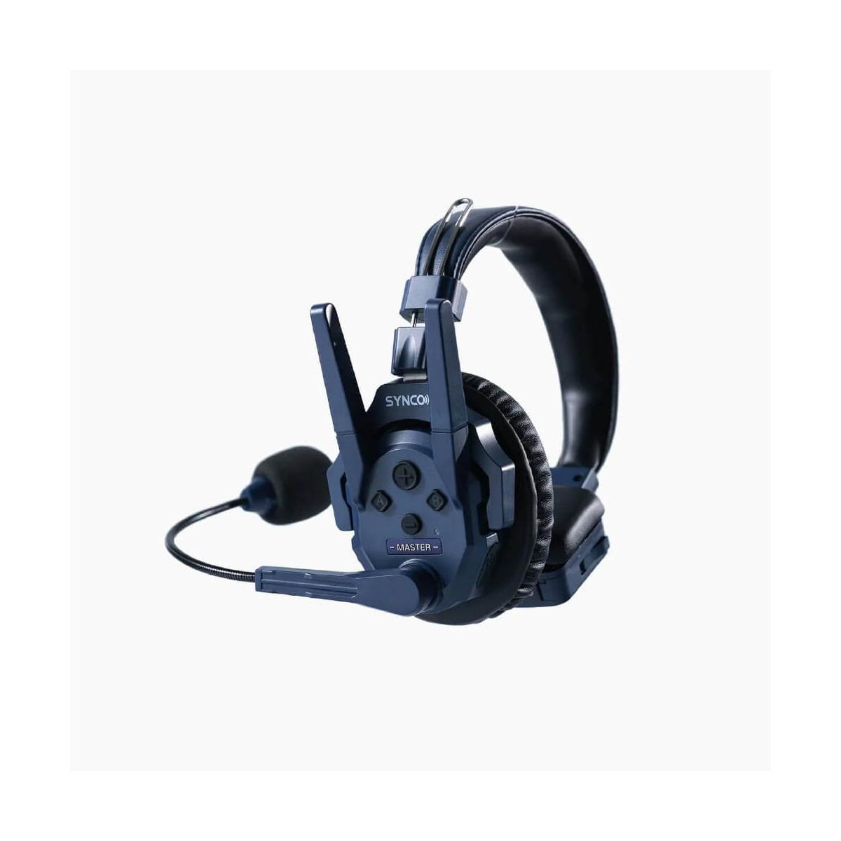 【Synco】Xtalk Master Full-Duplex MasterFree Intercom System with 2 Single-Ear Headsets