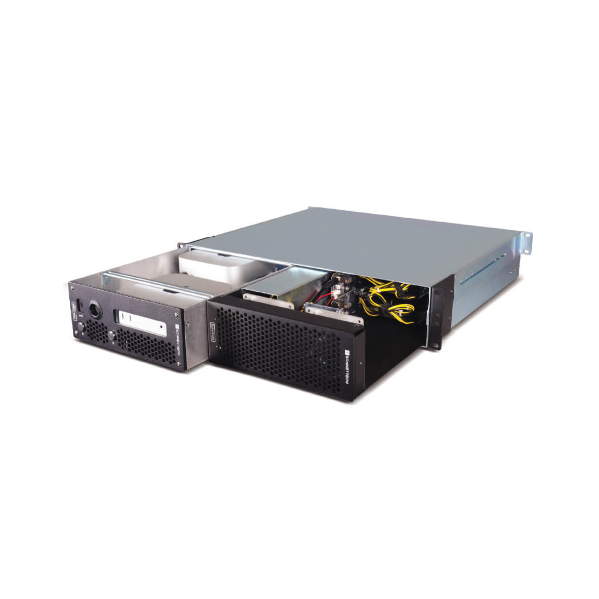 【Sonnet Technologies】xMac mini (2024+) 2U Rackmount System With Echo IIDV T5 Module