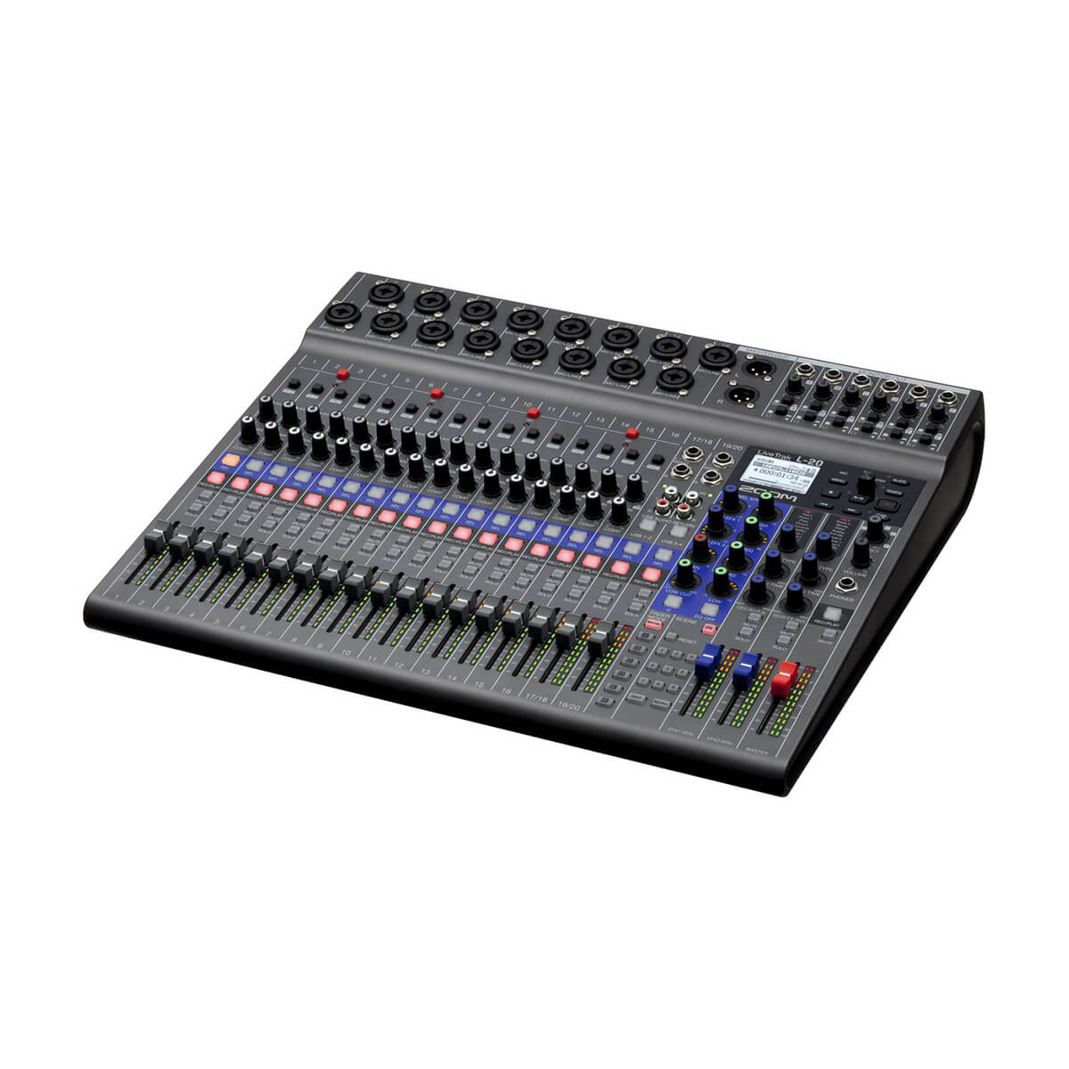 【Zoom】LiveTrak L-20 Digital Mixer + Recorder