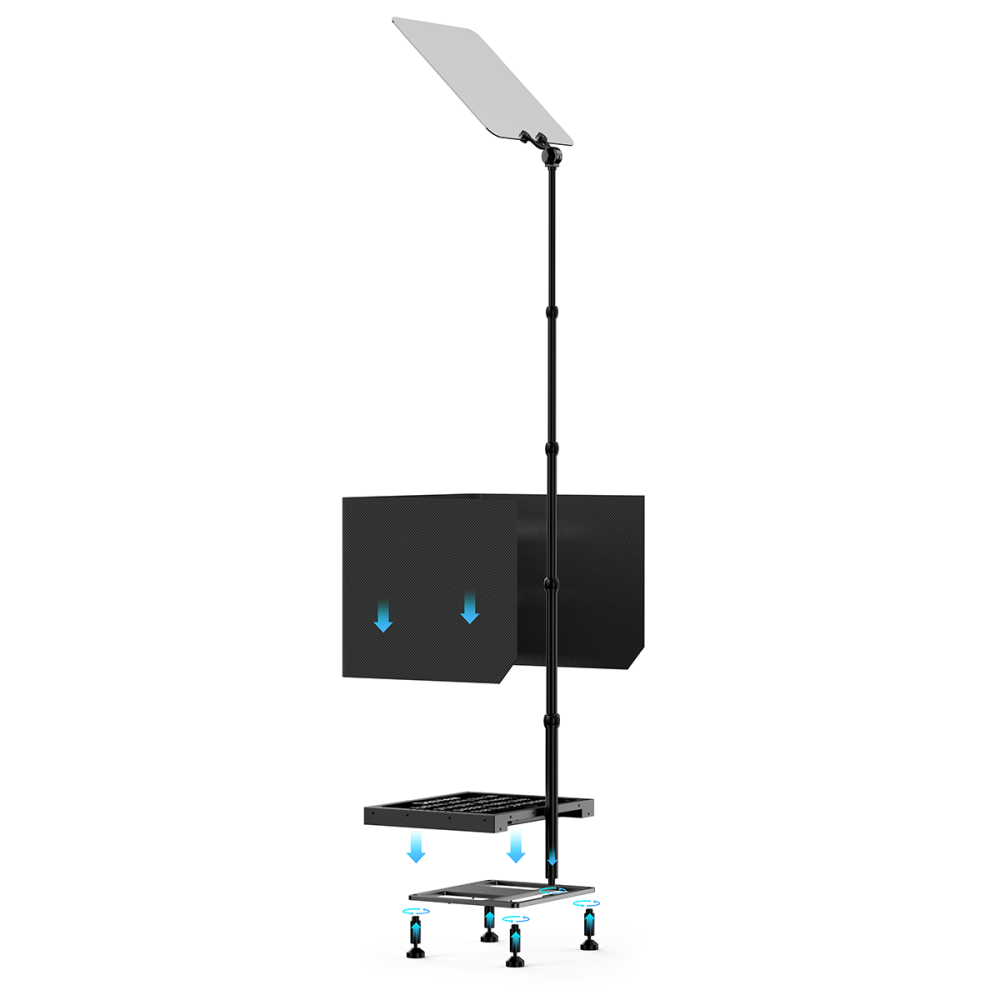 【Desview】TP300 19'' Portable Teleprompter