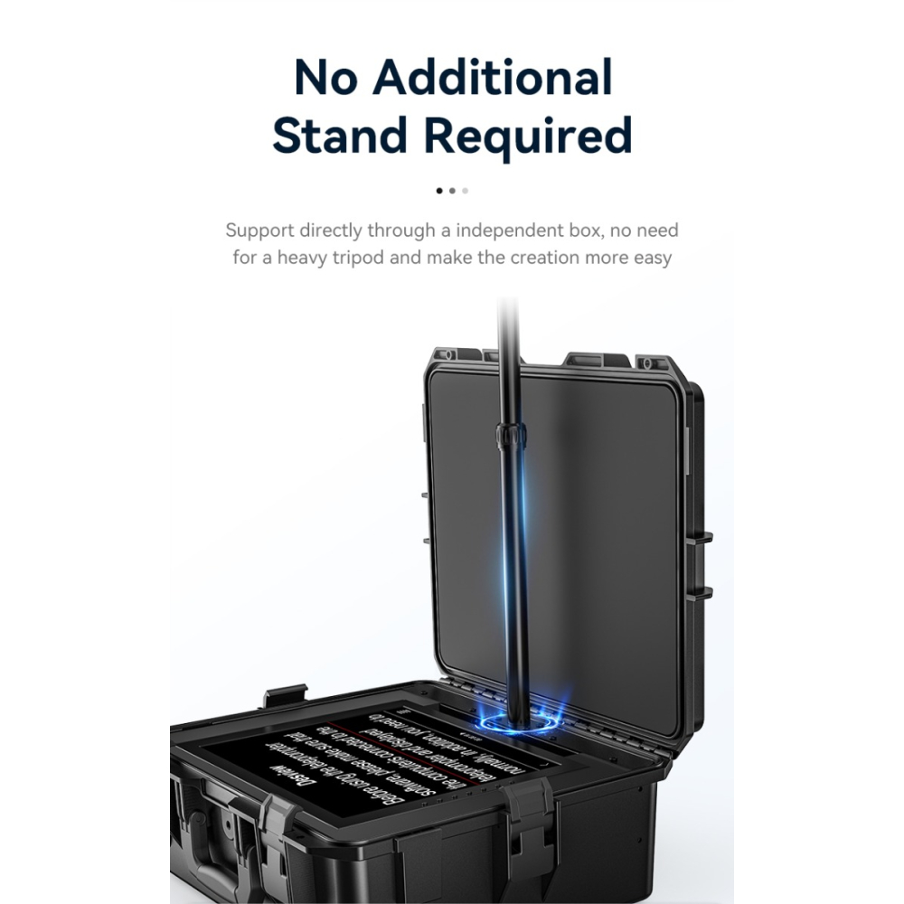 【Desview】TP300 19'' Portable Teleprompter