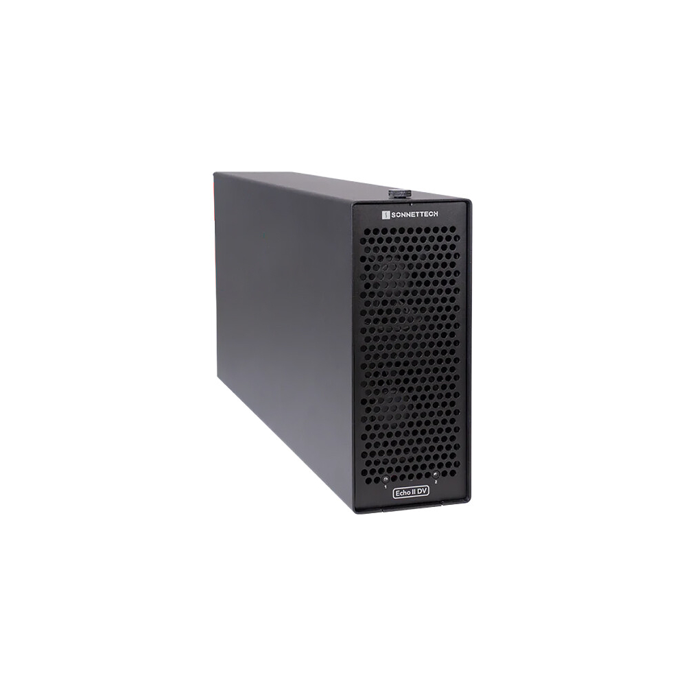 【Sonnet Technologies】Echo II DV Desktop Two-Slot Full-LengthThunderbolt PCIe Card System