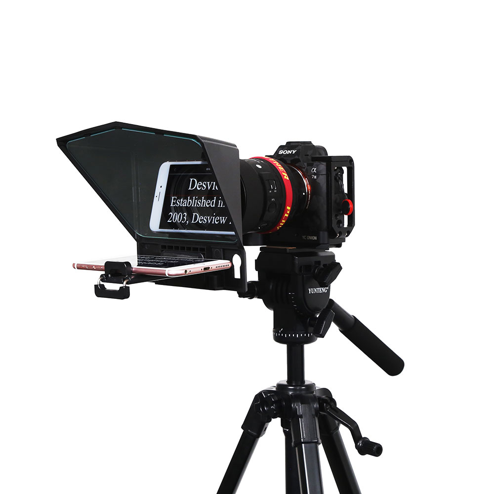 【Desview】T2 Smartphone/tablet Portable Teleprompter