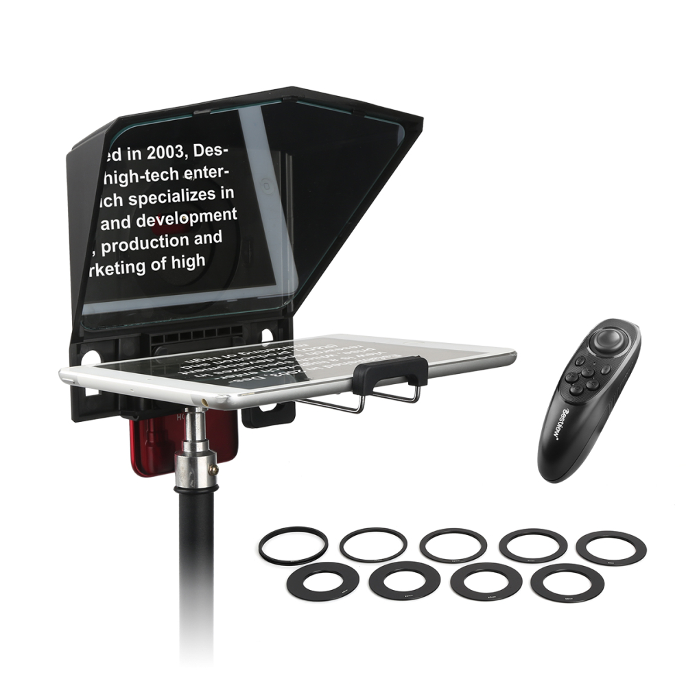 【Desview】T2 Smartphone/tablet Portable Teleprompter
