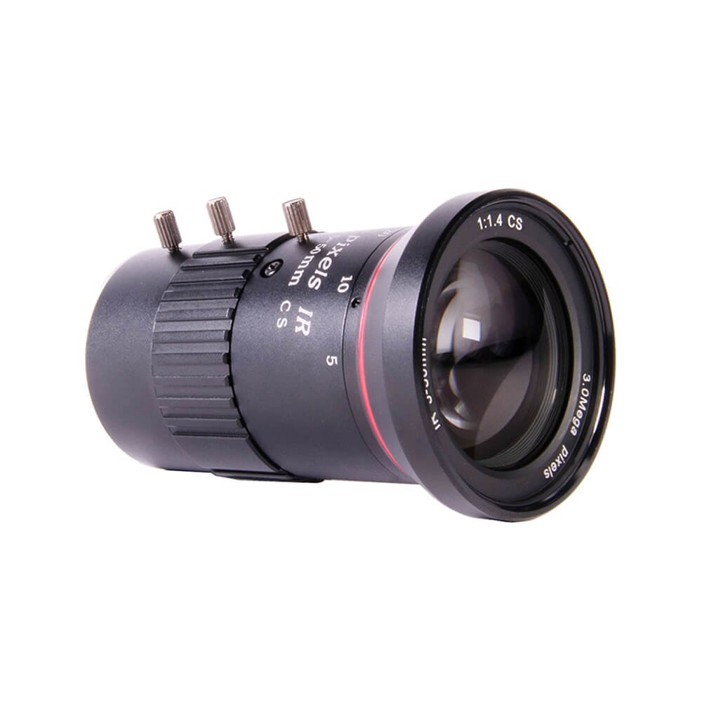 【AIDA Imaging】CS-0550V HD Varifocal 5.0-50mm Manual Iris CS-Mount Lens