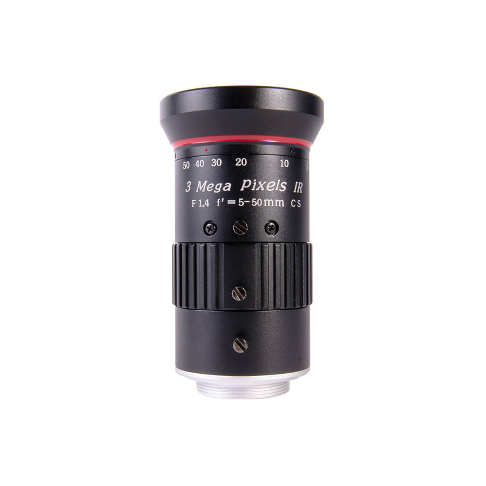 【AIDA Imaging】CS-0550V HD Varifocal 5.0-50mm Manual Iris CS-Mount Lens