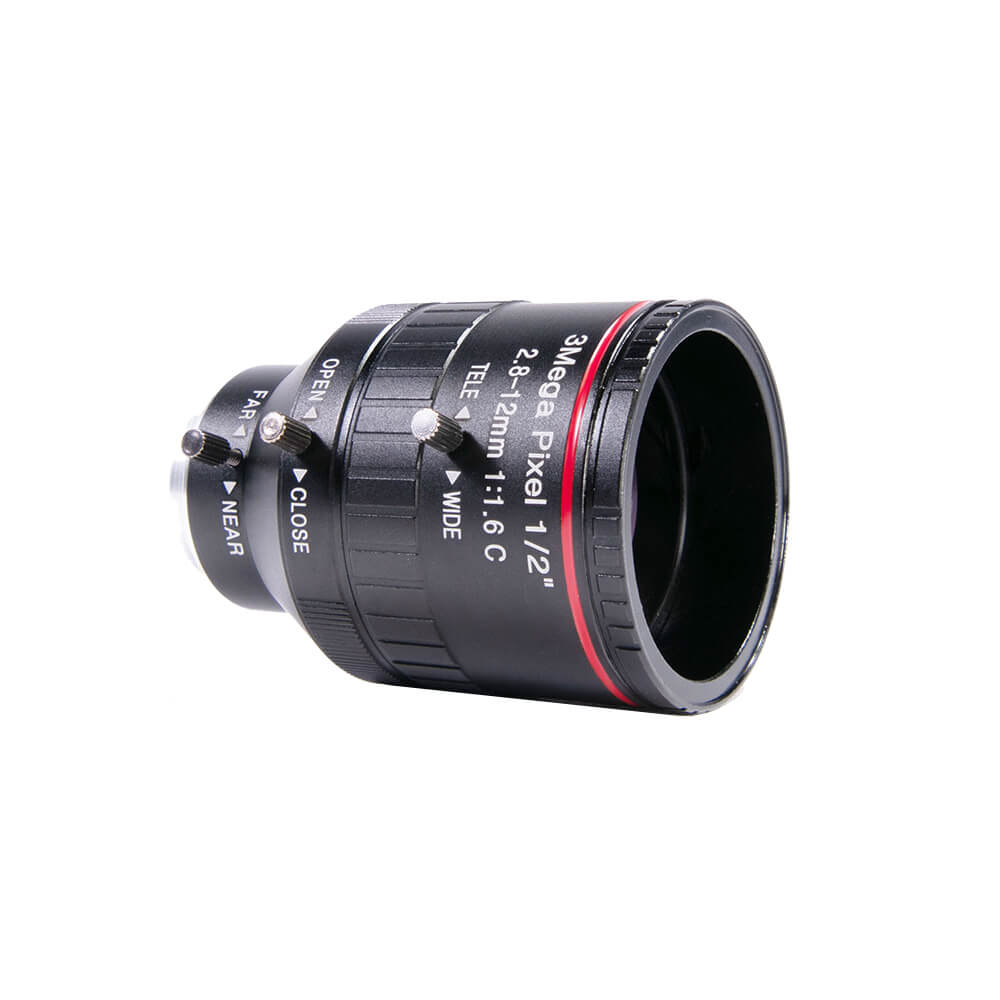 【AIDA Imaging】CS-2812V HD Varifocal 2.8-12mm Manual Iris CS-Mount Lens