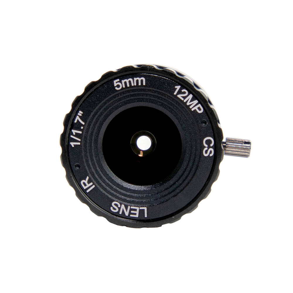 【AIDA Imaging】CS4K-5.0F 4K 5mm HFOV 66° Manual Focus CS-Mount Lens
