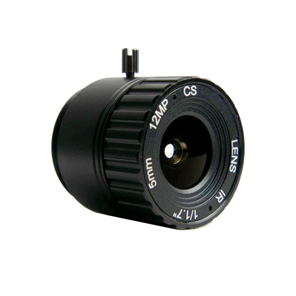 【AIDA Imaging】CS4K-5.0F 4K 5mm HFOV 66° Manual Focus CS-Mount Lens