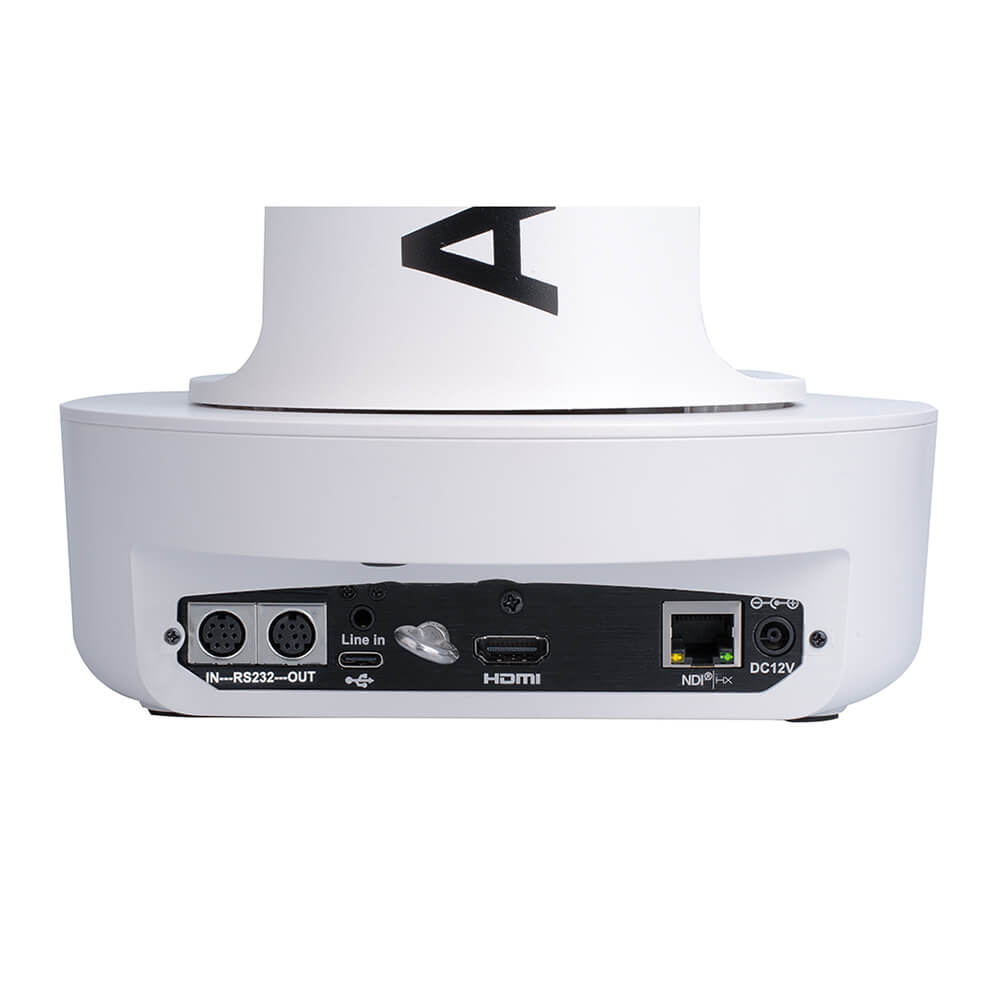 【AIDA Imaging】PTZ4K-NDI-X30W UHD NDI-HX/IP/HDMI PTZ Camera with 30X Zoom (White)