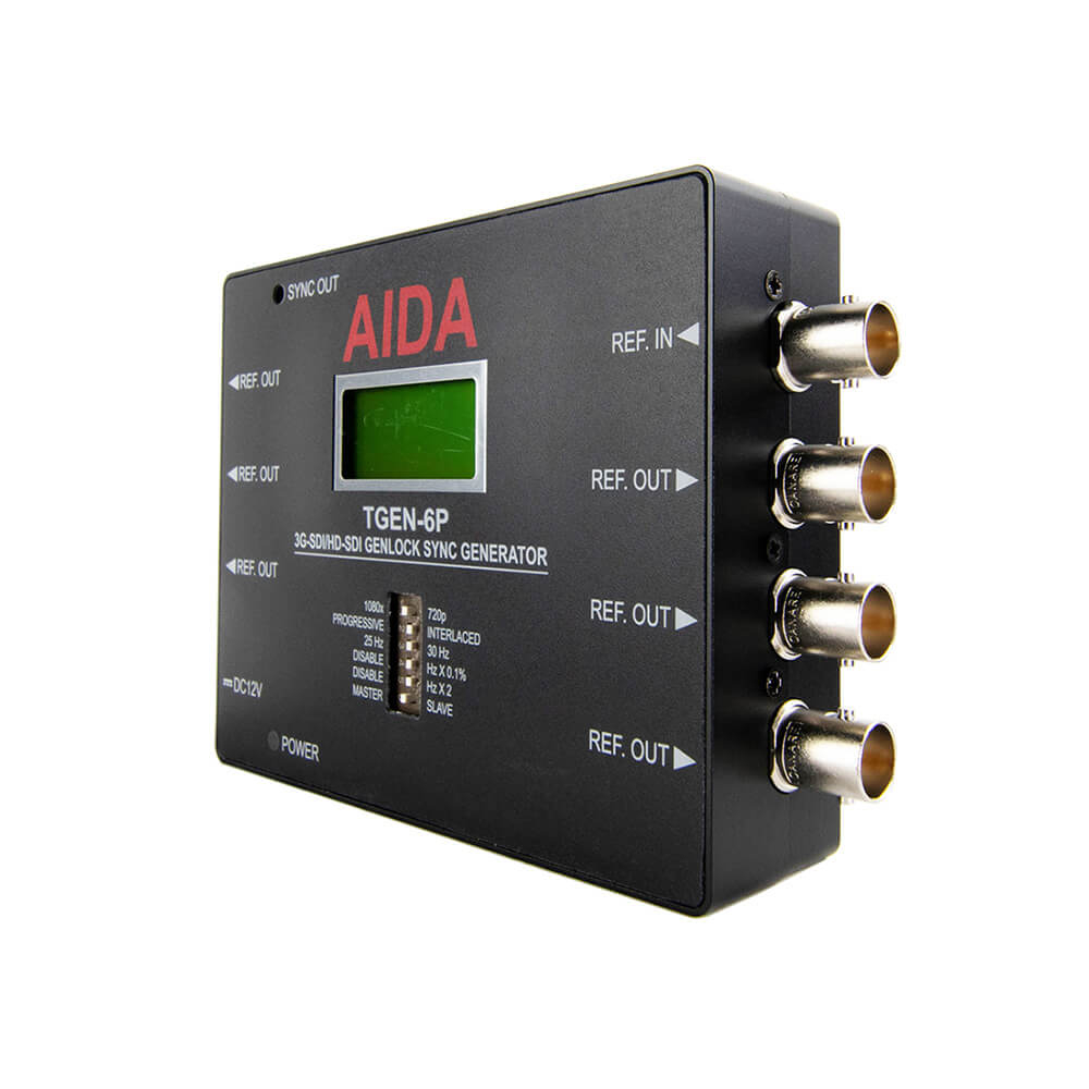 【AIDA Imaging】TGEN-6P 3G-SDI Tri-Level Genlock Sync Generator