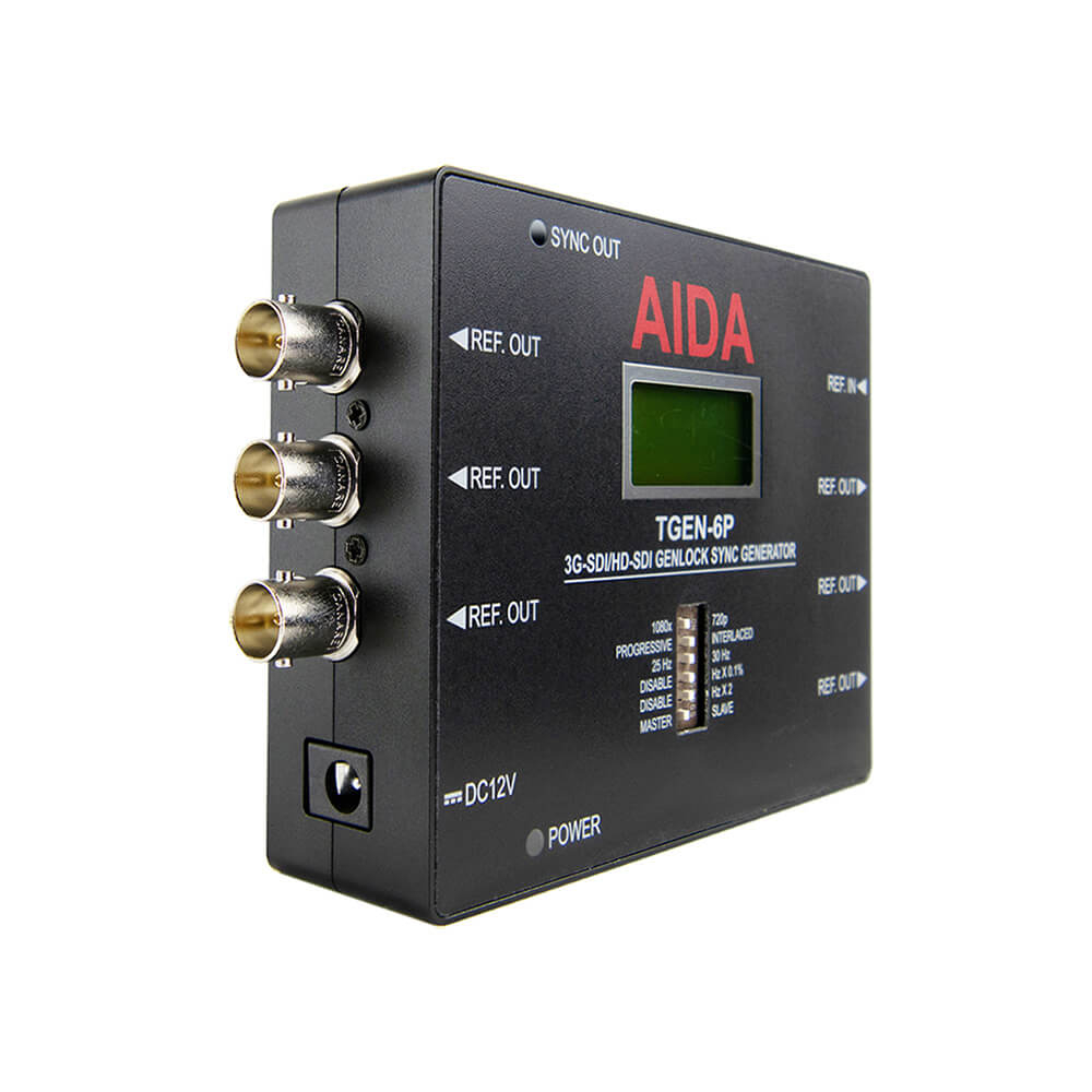 【AIDA Imaging】TGEN-6P 3G-SDI Tri-Level Genlock Sync Generator
