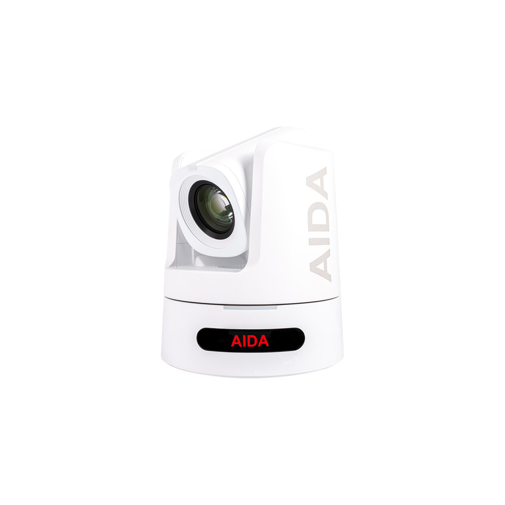 【AIDA Imaging】PTZ4K12G-FNDI-X30W UHD Full NDI/HX3/12G-SDI/HDMI/SRT/IP Auto-tracking PTZ Camera with 30x Optical Zoom (White)