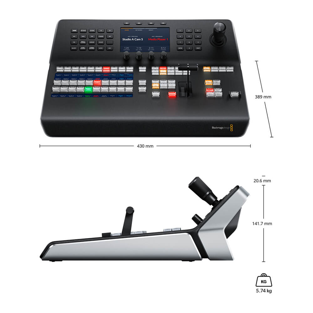 【Blackmagic Design】ATEM 1 M/E Advanced Panel 10