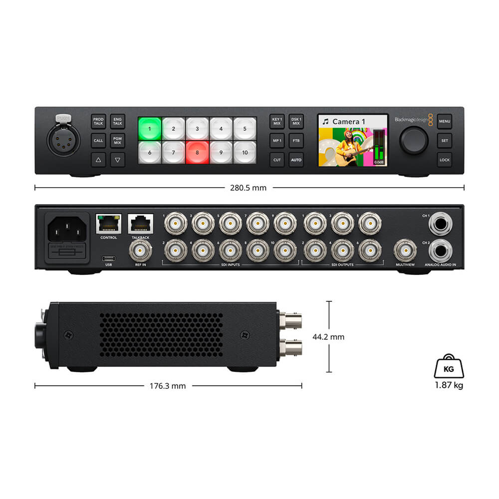 【Blackmagic Design】ATEM 1 M/E Constellation HD