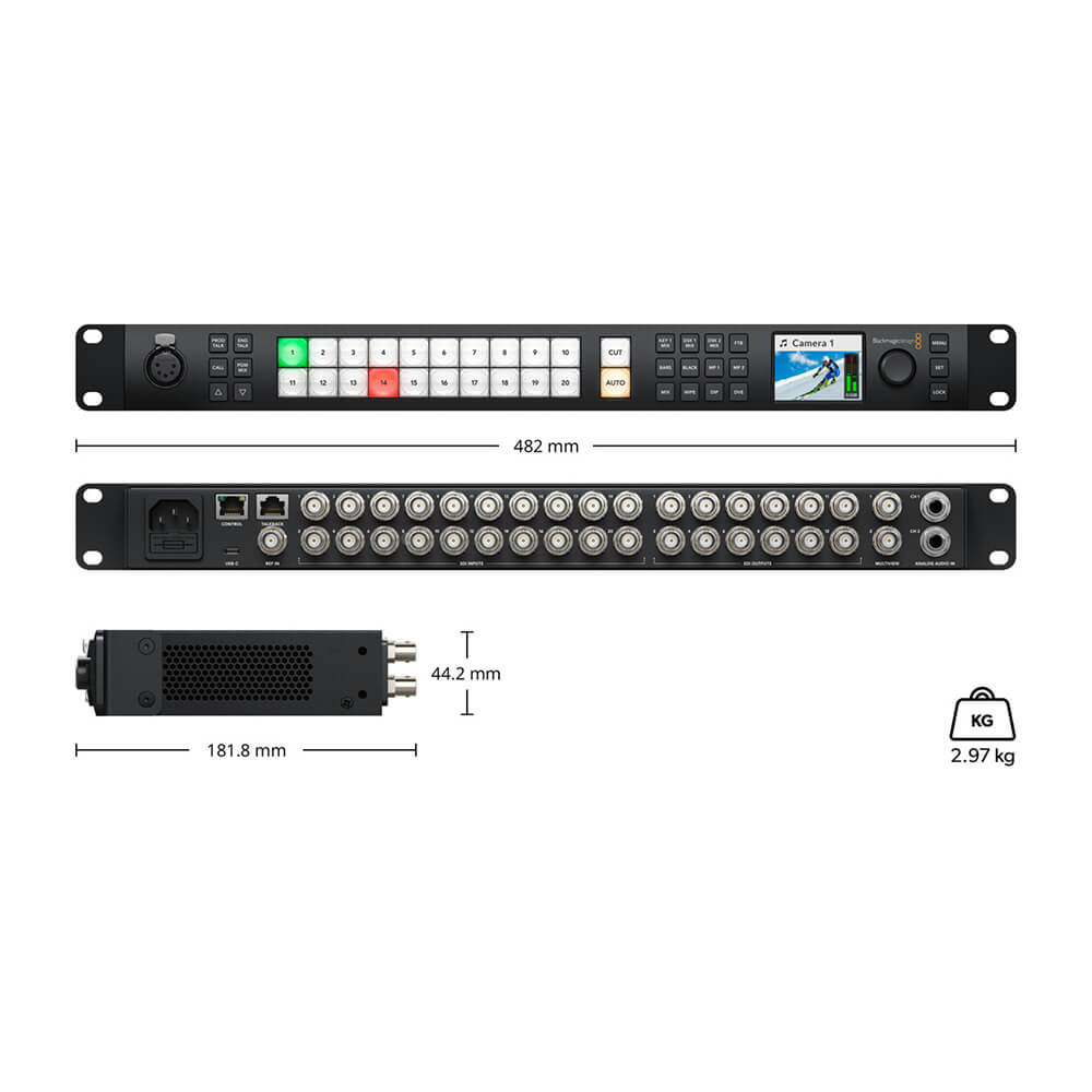 【Blackmagic Design】ATEM 2 M/E Constellation HD