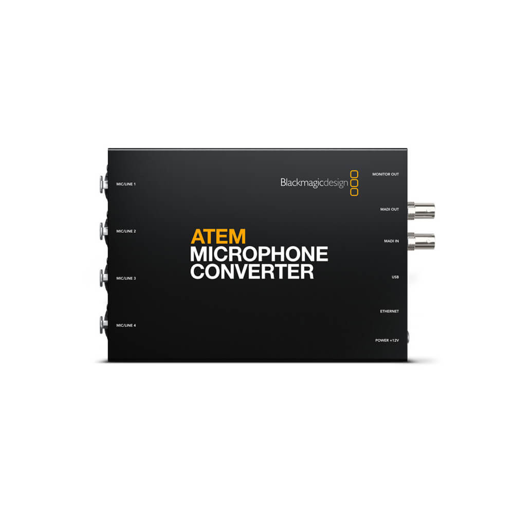 【Blackmagic Design】ATEM Microphone Converter