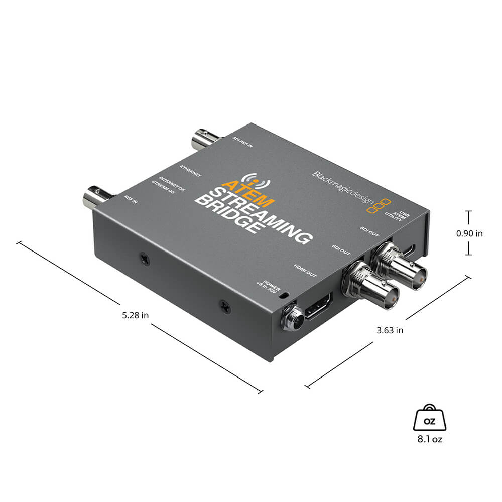 【Blackmagic Design】ATEM Streaming Bridge