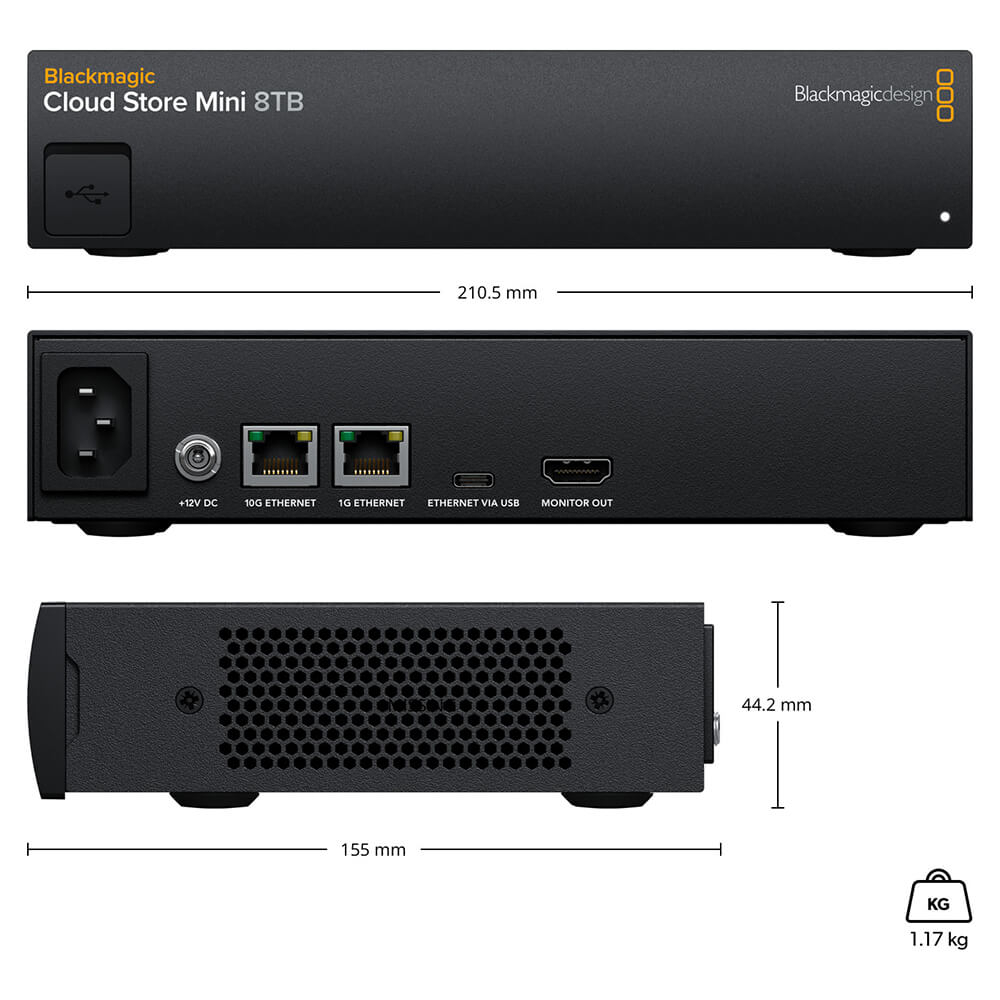 【Blackmagic Design】Cloud Store Mini 8TB